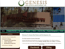 Tablet Screenshot of genesispinetop.com